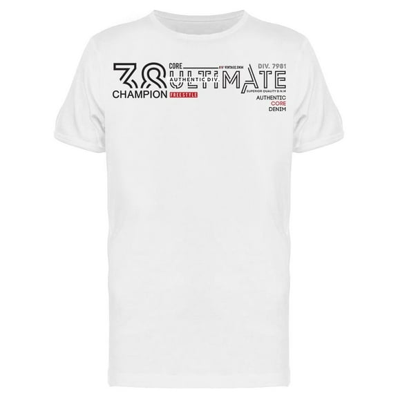 Core, Ultimate 38. Banner Tee Men's -Image by Shutterstock
