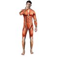 thumbnail image 1 of Disfraz de Halloween con estampado de músculos para hombre, 1 of 1