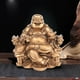 thumbnail image 5 of Estatuas de Buda de estilo chino, esculturas en miniatura, decoración del hogar. Bronce, 5 of 9