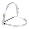 thumbnail image 1 of Adaptador de protector facial para casco de ala completa, soporte de montaje de protector facial, piezas de repuesto Plata, 1 of 9