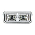 thumbnail image 2 of 10 High Power LED "Chrome" Projection Headlight W/LED Turn Signal & Position Light Bar -Passenger, 2 of 5
