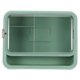 thumbnail image 1 of Wall Mounted Bathroom Storage Box Compact Over Toilet Shelf Easy To Clean Organizer For Toiletries Towels Cosmetics Green Rectangular Design, 1 of 5