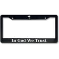 thumbnail image 2 of in God We Trust | Christian License Plate Frame (Pack of 2), 2 of 6