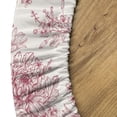 thumbnail image 5 of Ambesonne Vintage Botany Fitted Round Tablecloth, English Flora Garden, 40"- 44" Diameter, Pale Rose Pale Ruby, 5 of 5