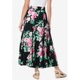 thumbnail image 3 of Woman Within Plus Size Wide Elastic Waist Skirt, 3 of 6