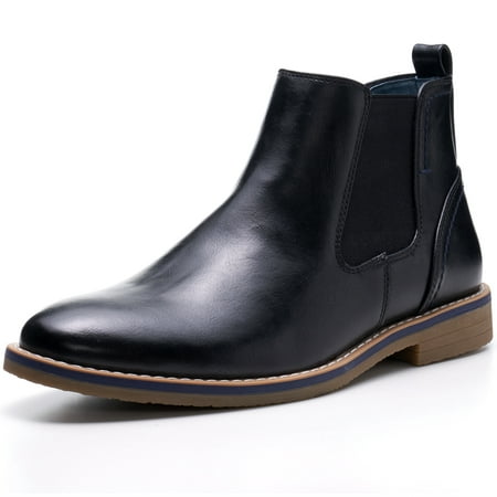 

Alpine Swiss Men’s Owen Chelsea Boots Pull Up Ankle Boot Genuine Leather Lined