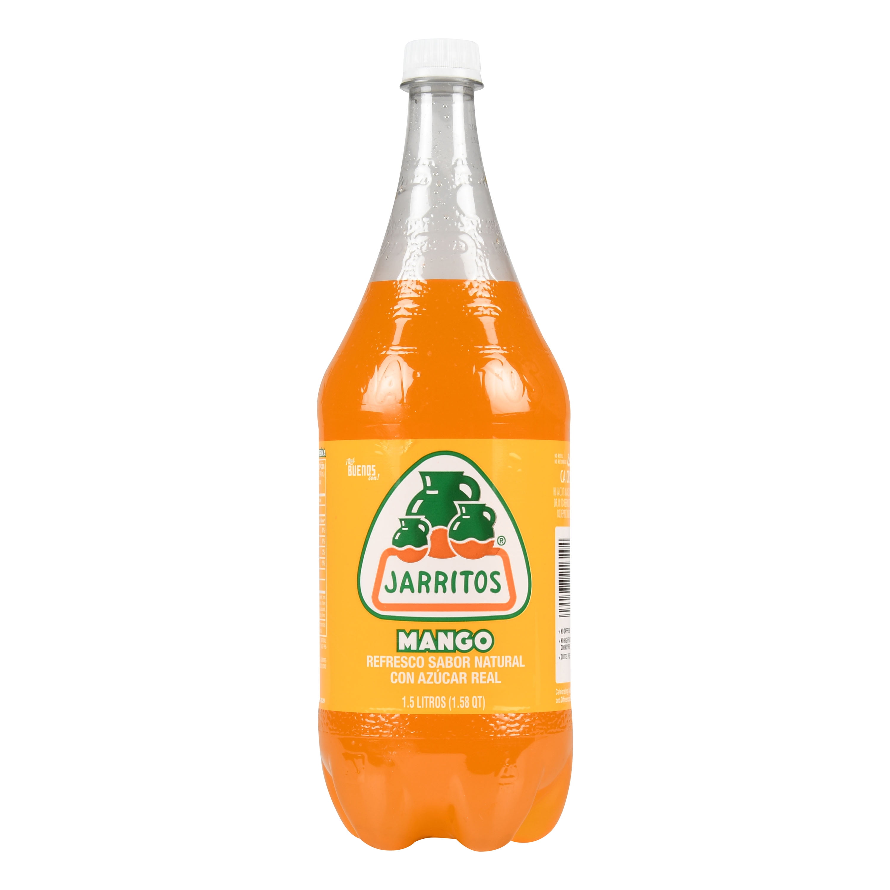 Jarritos Mango Soda, 1.58 QT (1.5 Liter), 1 Count