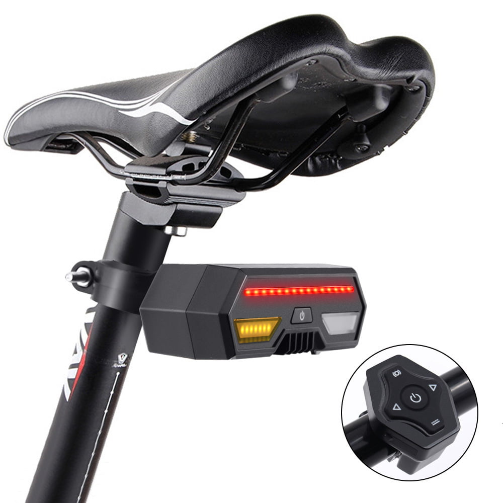 4PCS Bike Turn Signals Light Front and Rear w/ Smart Wireless Remote Control