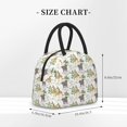 thumbnail image 2 of Balery Jungle Animal Bolsa de Almuerzo para Mujeres, Caja de Almuerzo, Bolsa de Almuerzo Pequeña Impermeable, Tote de Almuerzo Reutilizable con Gran Capacidad, 2 of 6
