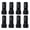 1, variant on 8Pcs 1/2inch 16mm Garden Barbed Connector Drip Irrigation Hose Connector Soaker Hose Connectors Hose End Stop