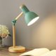 thumbnail image 4 of Lámpara de mesa de decoración lámpara de escritorio Led E27 lámpara de madera para sala de estar moderna, 4 of 5