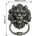 thumbnail image 3 of Poignée de Porte Lion Bronze Antique Classique, 3 of 3