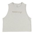 thumbnail image 1 of Reebok Womens Identity Rie Racerback Tank Top, Beige, Medium, 1 of 2