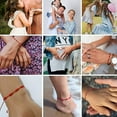 thumbnail image 5 of 2 Pcs Bracelet Fil Rouge Protection Kabbale Nœuds Fil, 5 of 5