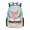 Axolotl In Shell Print, variant on Police Car Design Kid Bookbag, Polyester Large Capacity Shoulder Bookbags Adjustable Straps Student Bookbag for Travel School