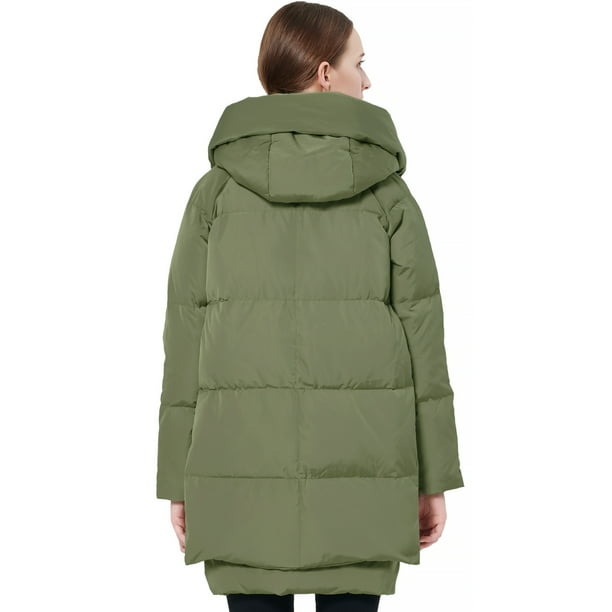 Orolay green coat sales