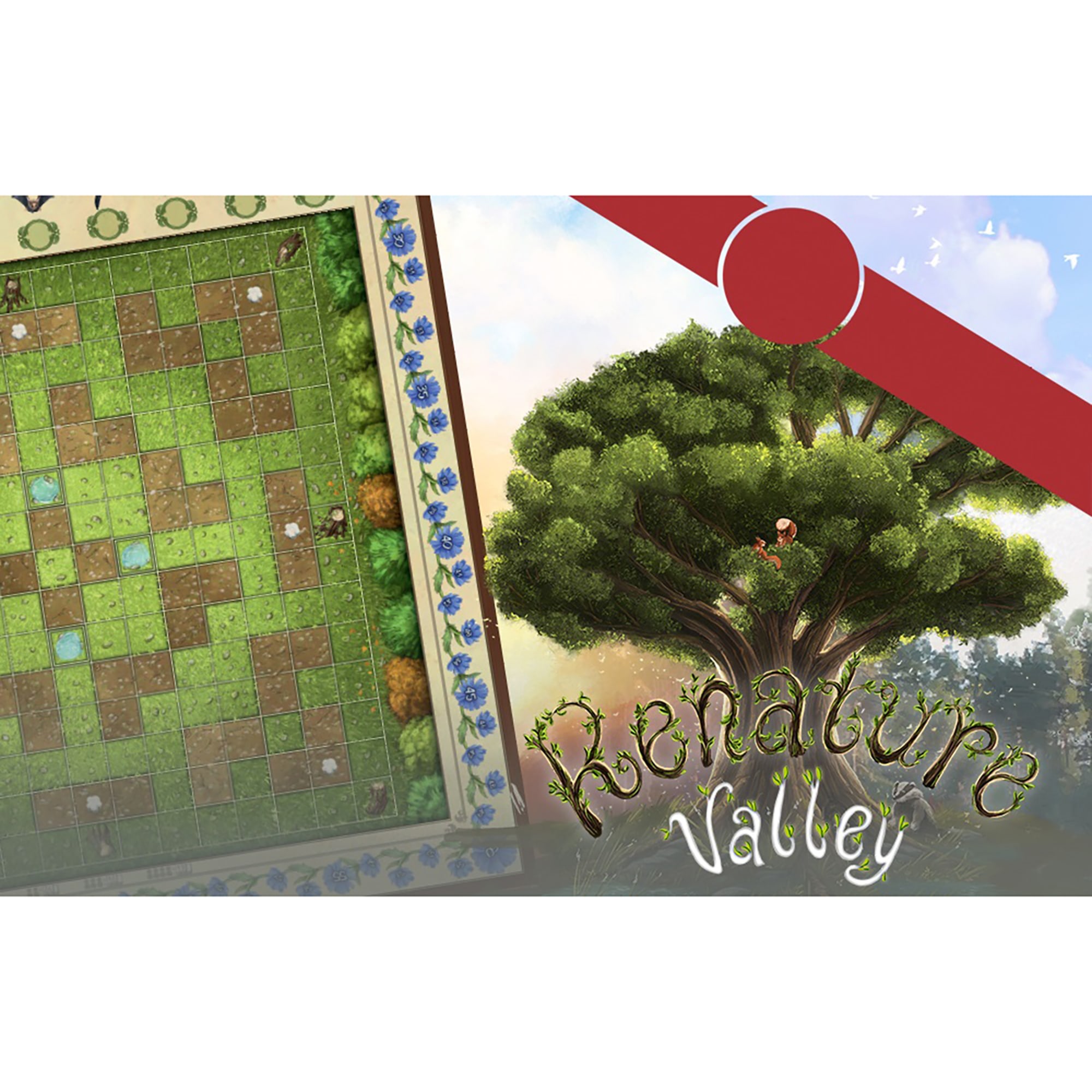 Capstone Games: Renature Valley - Expansion Strategy Board Game, Transform An Ecosystem, Ages 12+