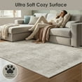 thumbnail image 4 of Pentantan 6'x9' Area Rugs, Machine Washable Vintage Boho Rug for Living Room, Moroccan Soft Indoor Carpet for Bedroom, Dining Room, Office, Beige, 4 of 9