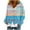 Blue1, variant on ShomPort Women's Long Sleeve Cardigans Open Front Button Down V Neck Casual Cardigan Sweaters