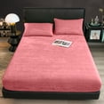 thumbnail image 2 of Kdkad Bedding Sets -All Season Bedding Sheet Comforters Sets with 2 Pillow Cases, 3 Pcs Bed Set Down Sheet Set Shrinkage and Fade Resistants Easy Care, Non Pilling Fuzzy Velvet Flannel Fleece, 2 of 8