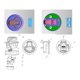 thumbnail image 2 of Locking Flush Pull Slam Latch Hatch Lock Boat Hatch Lock For Marine Boat Camper Rv Trailer Black/white/blue/red/gray, 2 of 3