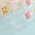 thumbnail image 7 of BalsaCircle 12 Clear Mini Chair 4" Party Favor Candy Gift Holders, 7 of 7