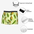 thumbnail image 6 of Bingfone Fresh Corn Men's Underwear - Casual Stretch Boxer Briefs-Medium, 6 of 7
