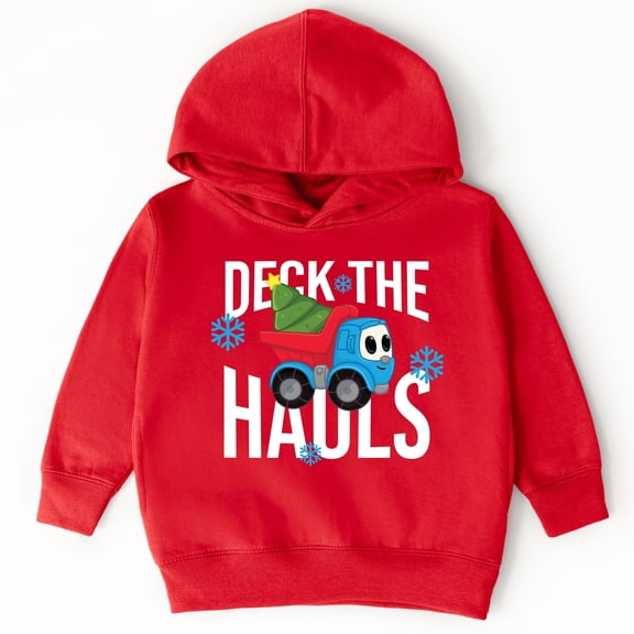 Leo the Truck Deck The Hauls - Toddler Hoodie
