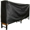 thumbnail image 1 of 8ft Firewood Cover Waterproof Lumber Log Rack Outdoor Storage Holder Cover 244*34*100cm Oxford Cloth Dust Prevention Fabric, 1 of 5