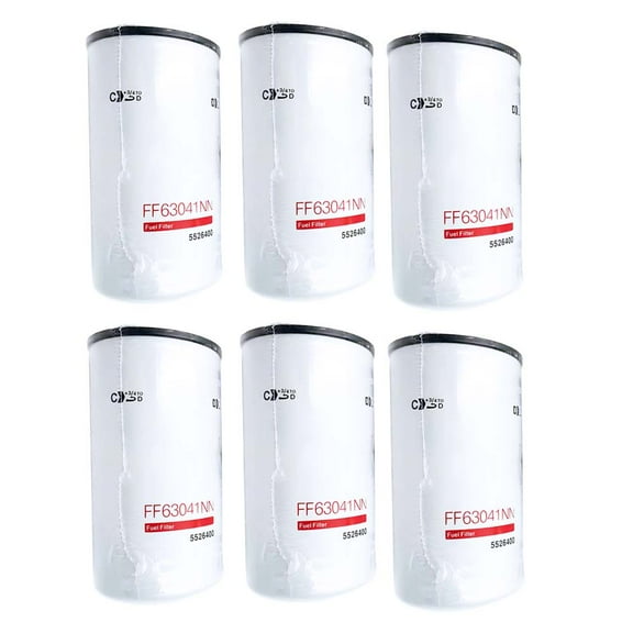 Replace Fuel Filter FF63041NN Fits For Cummins 5526400 6PC