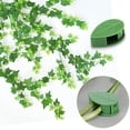thumbnail image 3 of 30 Pcs Plant Climbing Wall Fixing Clips Self-Adhesive Hook Vine Traction Invisible Holder Plant Green Leaf Simulation for Garden Wall Clip for Climbing Plant Fixing Clip, 3 of 7