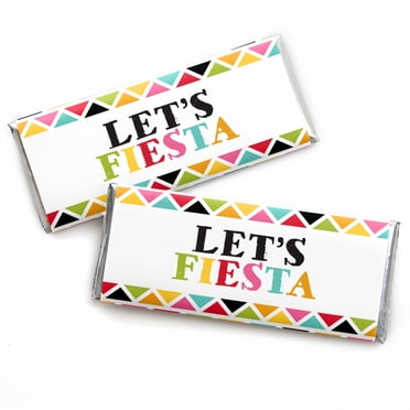 Paris Ooh La La Candy Bar Wrappers - Set Of 24, Pink & Black Paris Theme, Fits Hershey's 1.55 Oz Bars