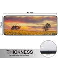 thumbnail image 5 of Kitchen Rugs Sets Of 2,Sunset Sunflower Field Scene Anti Fatigue Kitchen Mat Rugs Non Slip Washable,Decorative Kitchen Floor Mats for Kitchen,Sink,Laundry,17"x47"+17"x47", 5 of 5