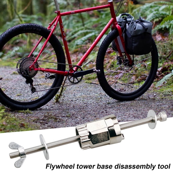 Kripyery Bike Hub Removal Tool High Strength Anti Rust Precision Turning Stainless Steel High Precision Freehub Disassembly Sleeve Tool Bike Repair Tool