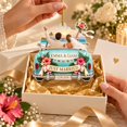 Personalized Coastal Wedding Ornament for Newlyweds - Walmart.com