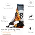 thumbnail image 3 of Yibo Fire Ice Baseball Beach Towel - Perfect for Travel, Swim, and Fitness, 3 of 8