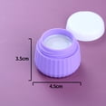 thumbnail image 5 of Micebay Travel Bottles for Toiletries 8 Pack, Tsa Approved 3-oz Travel Size Containers with Clear Bag, Silicone Squeezable Essentials Creams Jars, 5 of 17