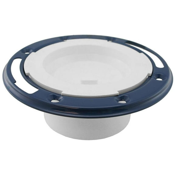 Jones Stephens C52400 Cvr Over 4 Pvc Pipe Cl Flg W/ Mtl - White