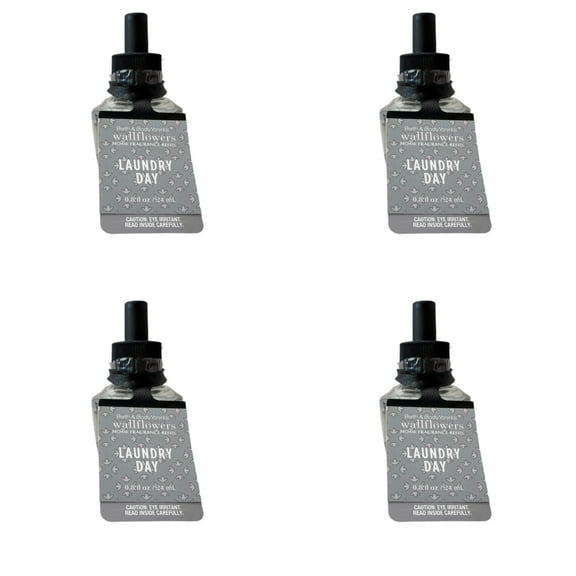 Bath & Body Works Laundry Day Wallflowers Refill 4 Pack