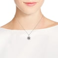 thumbnail image 6 of Sacred Om or Aum Symbol in Flaming Frame Sterling Silver Pendant Necklace, 6 of 6