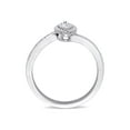 thumbnail image 4 of Everly Women's Diamond and Sterling Silver Engagement Ring, 4 of 7