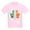 Light Pink, variant on CafePress - Vintage Irish Flag Shamrock T Shirt - Light Classic Kids Graphic, Short Sleeve T-Shirt, Sizes XS-XL