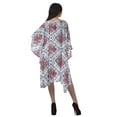 thumbnail image 5 of Moomaya Georgette Ladies Kaftan Holiday Loungewear Midi Dress Beach Coverup, 5 of 6
