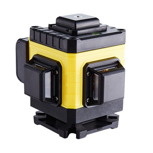 Kenally Nivel láser automático 360 grados Nivel láser autonivelante 16 12/8 Línea Nivelador verde Medida Horizontal Vertical Cruz Herramienta a Medidores de medidas dimensionales 8 lineas