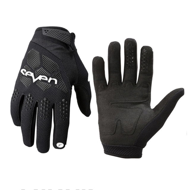 BlackLMotorcycle Racing Guantes Antideslizantes Resistentes al Desgaste Transpirables Guantes de Dedo Completo