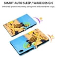 thumbnail image 3 of Alltyech Smart Case for Lenovo Tab M10 HD 2nd Gen (TB-X306X) / Smart Tab M10 HD 2nd Gen (TB-X306F) 10.1", Slim Cover Stand Folio Case for Lenovo Tab M10 HD 2nd Gen 10.1" Tablet 2020 Release, Pineapple, 3 of 5