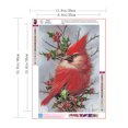 thumbnail image 5 of 5D Diamond Painting Kits For Adults, DIY Diamond Art Kits Cardinal Bird Cross Embroidery Painting With Gem Art For Home Wall Decor Gifts 12 X 16inch, 5 of 7