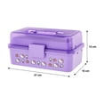 thumbnail image 3 of Caja Hello Kitty de Dos Bandejas Internas para Almacenamiento, 3 of 4
