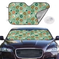 thumbnail image 4 of Goofa Christmas Donuts Printed Car Windshield Sunshade,Foldable Reflective Sun Visor,UV Protection Heat Blocker Sunshade,Car Cooling Accessory-Small, 4 of 7