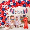 thumbnail image 5 of Funmemoir Strawberry Blueberry Birthday Party Decorations for Girl, 45 Count, 5 of 7
